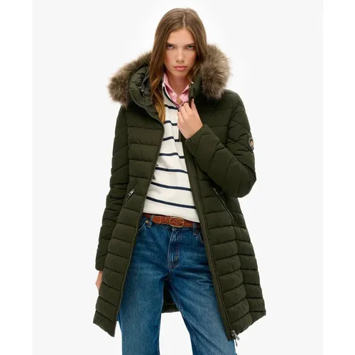 Manteau Superdry Fuji Femme Kaki - Superdry - Modalova