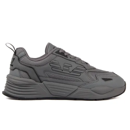 Basket EA7 Ace Runner Homme Gris - EA7 - Modalova