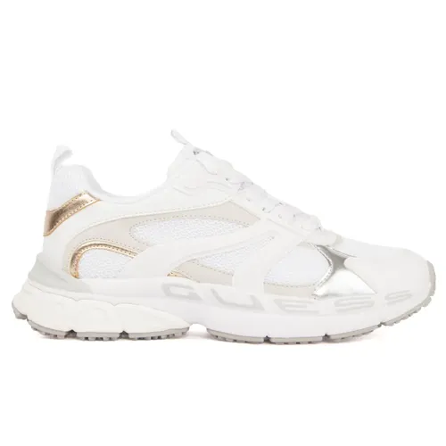 Basket Guess Bevalli Femme Blanc - Guess - Modalova
