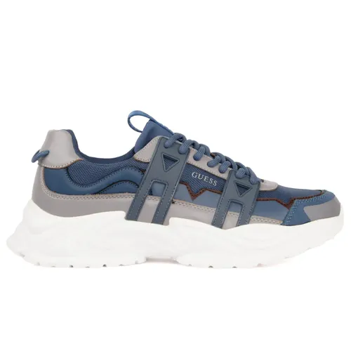 Basket Guess Belluno Homme Bleu - Guess - Modalova