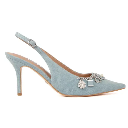 Sandale Guess Naska Femme Bleu - Guess - Modalova
