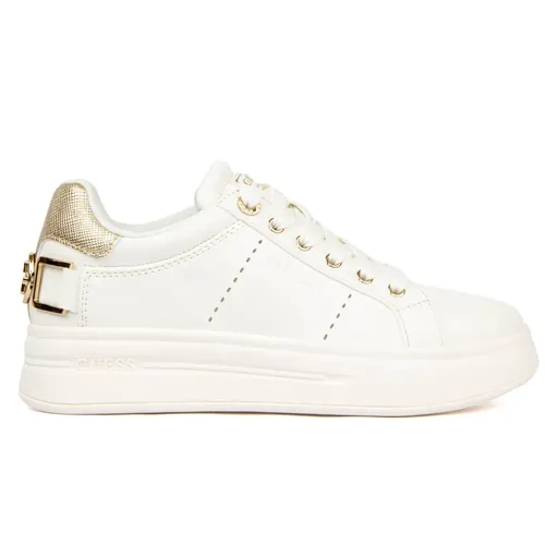 Basket Guess Wesli Femme Blanc - Guess - Modalova