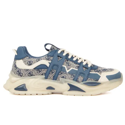 Basket Guess Belluno Homme Bleu - Guess - Modalova