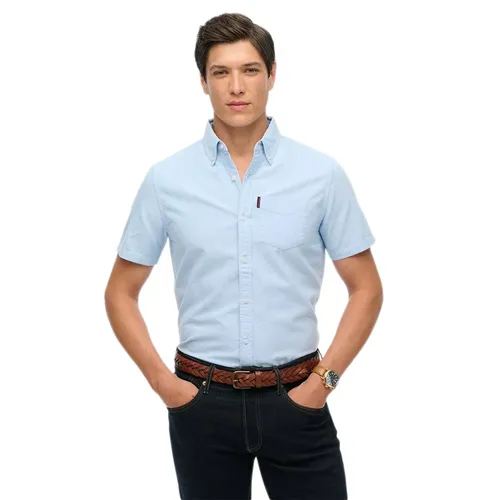 Chemise Superdry Oxford Homme Bleu - Superdry - Modalova