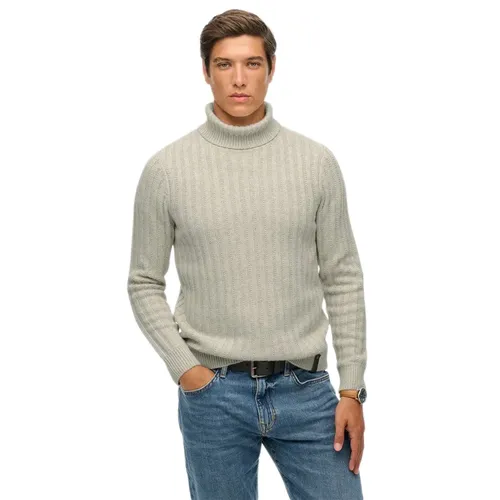 Pull Superdry signature Homme Gris - Superdry - Modalova
