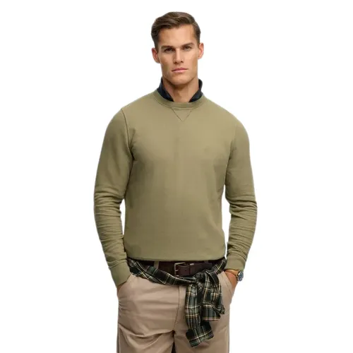 Pull Superdry Essential Homme Kaki - Superdry - Modalova