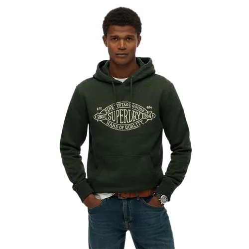 Sweat Superdry Signature Homme Gris - Superdry - Modalova