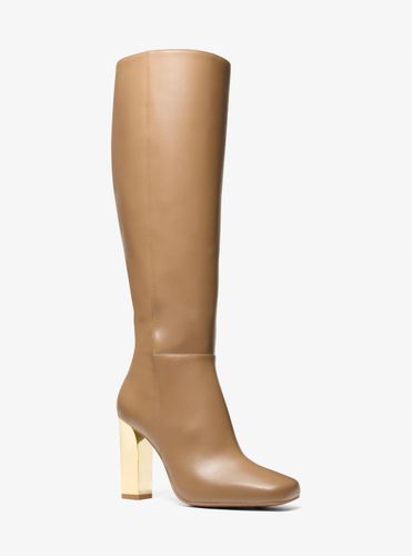 MK Botte Matilda en Cuir - Michael Kors - MICHAEL Michael Kors - Modalova