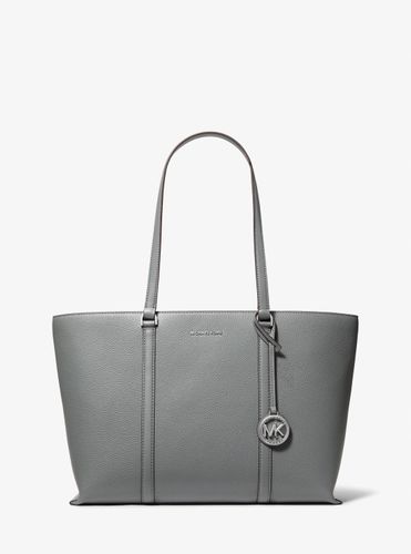 MK Grand cabas Temple en cuir grainé - Michael Kors - MICHAEL Michael Kors - Modalova