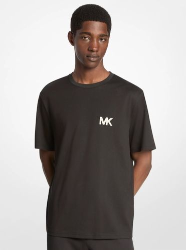 MK T-shirt en coton avec appliqué à logo - Michael Kors - Michael Kors Mens - Modalova