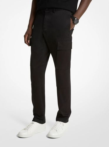 MK Pantalon cargo en coton biologique extensible - Michael Kors - Michael Kors Mens - Modalova