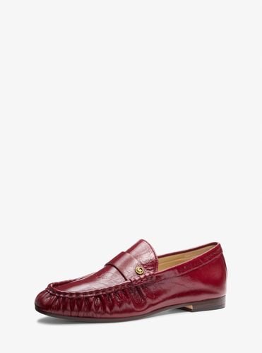 MK Mocassin Jennings en cuir froissé - Michael Kors - MICHAEL Michael Kors - Modalova