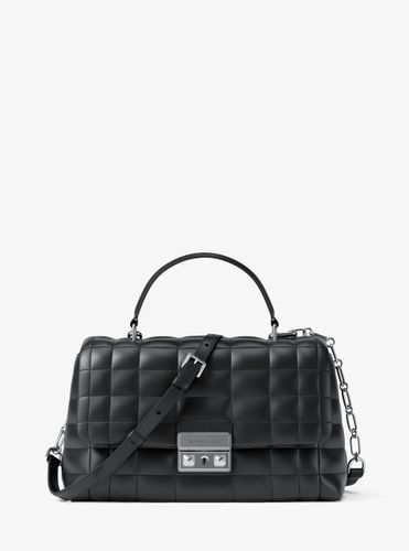 MK Sac Tribeca de taille moyenne en cuir matelassé - Michael Kors - MICHAEL Michael Kors - Modalova