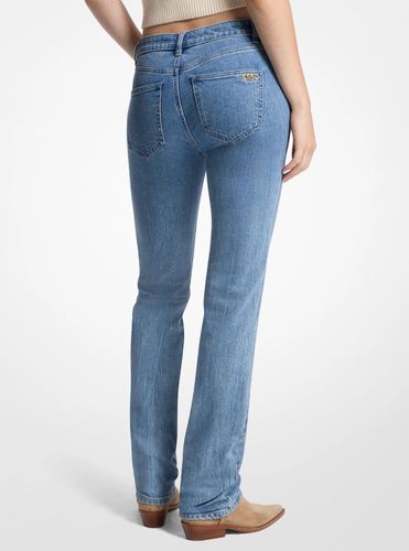MK Jean cigarette en denim extensible - Michael Kors - MICHAEL Michael Kors - Modalova