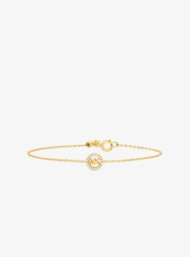 MK Bracelet à breloque logo à pierres pavées - Michael Kors - Modalova