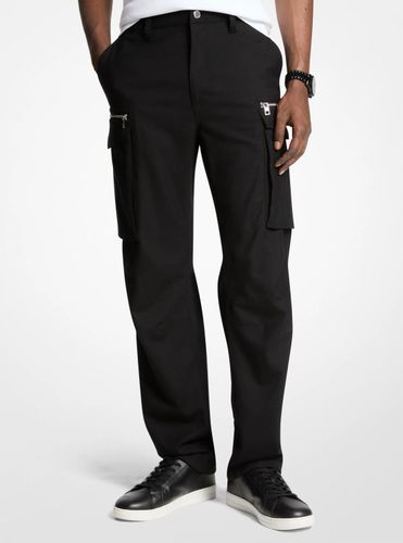 MK Pantalon cargo en laine extensible - Michael Kors - Michael Kors Mens - Modalova