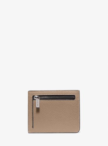 MK Porte-cartes Hudson en cuir grainé - Michael Kors - Michael Kors Mens - Modalova