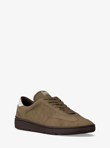 MK Basket Wilton en daim - Michael Kors - Michael Kors Mens - Modalova