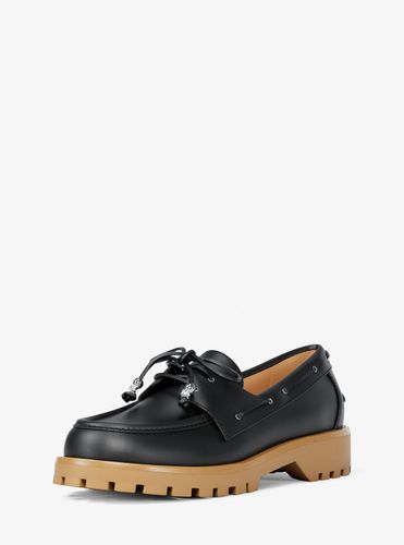 MK Mocassin Kenny en cuir - Michael Kors - MICHAEL Michael Kors - Modalova