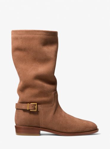 MK Botte Harleigh en daim - Michael Kors - MICHAEL Michael Kors - Modalova