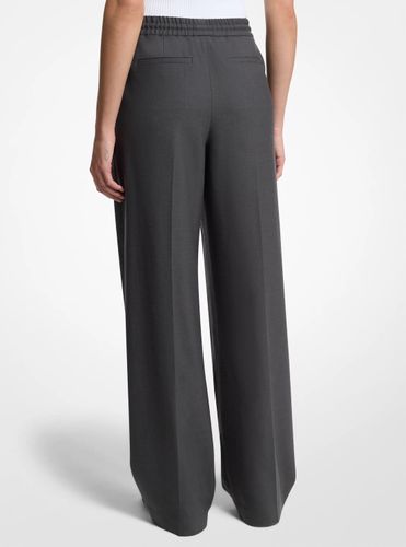 MK Pantalon de survêtement tissé à plis - Michael Kors - MICHAEL Michael Kors - Modalova