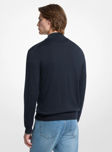 MK Pull en laine à demi-zip - Michael Kors - Michael Kors Mens - Modalova