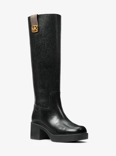MK Botte Bryant à semelle compensée en cuir - Michael Kors - MICHAEL Michael Kors - Modalova