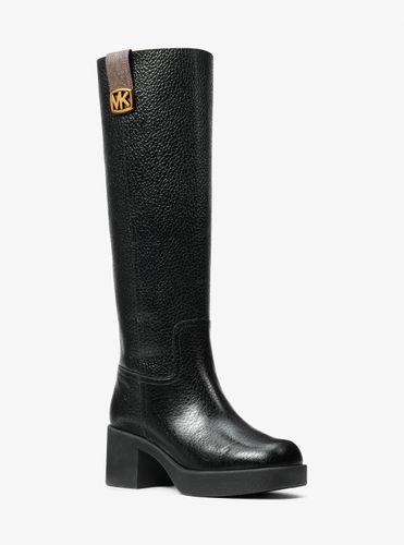 MK Botte Bryant à semelle compensée en cuir - Michael Kors - MICHAEL Michael Kors - Modalova