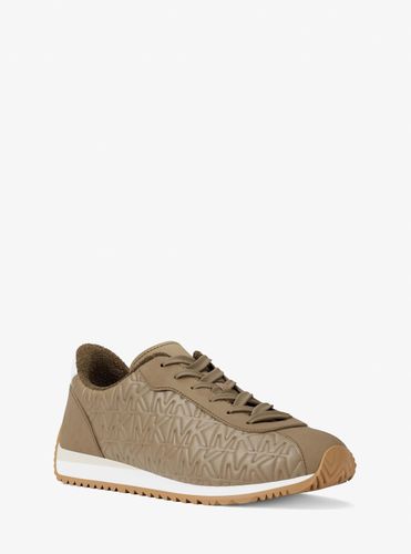 MK Basket Rhodes en cuir matelassé à logo - Michael Kors - MICHAEL Michael Kors - Modalova