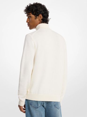 MK Pull à col roulé en laine mérinos - Michael Kors - Michael Kors Mens - Modalova