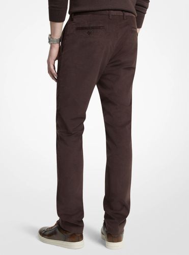 MK Pantalon coupe slim en velours côtelé (mélange de coton) - Michael Kors - Michael Kors Mens - Modalova