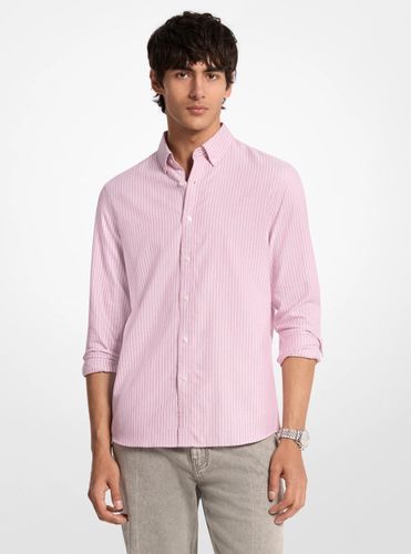 MK Chemise à coupe classique en coton rayé - Michael Kors - Michael Kors Mens - Modalova
