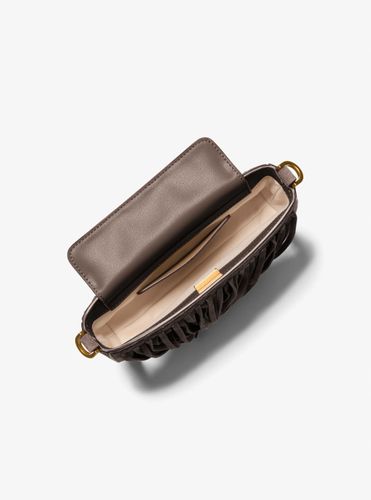MK Petite pochette Bryant convertible en daim à franges - Michael Kors - MICHAEL Michael Kors - Modalova