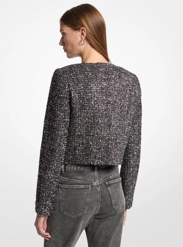 MK Veste en tweed métallisé - Michael Kors - MICHAEL Michael Kors - Modalova