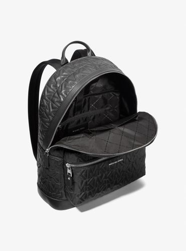 MK Sac à dos Hudson arrondi de taille moyenne à logo en relief - Michael Kors - Michael Kors Mens - Modalova