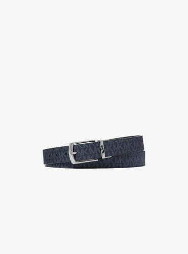 MK Ceinture réversible à logo Signature - Michael Kors - Michael Kors Mens - Modalova