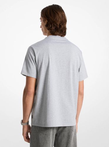 MK T-shirt en coton avec logo en relief - Michael Kors - Michael Kors Mens - Modalova