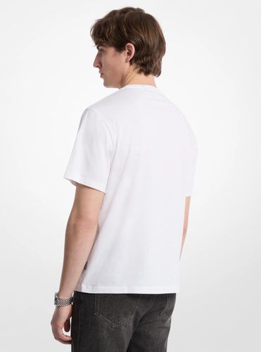 MK T-shirt en coton avec logo - Michael Kors - Michael Kors Mens - Modalova