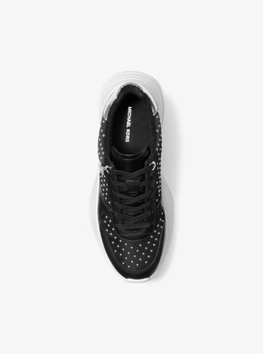 MK Basket Arla en cuir cloutée - Michael Kors - MICHAEL Michael Kors - Modalova