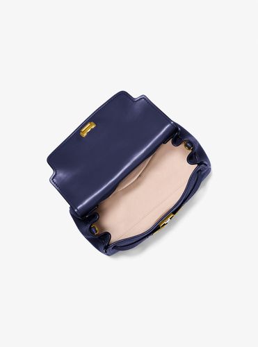 MK Très petit sac à bandoulière souple Hamilton Moderne en cuir texturé - Michael Kors - MICHAEL Michael Kors - Modalova