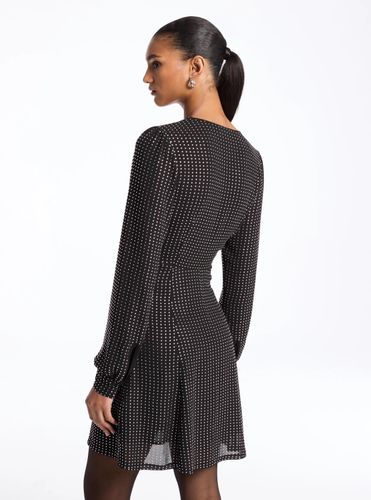 MK Robe en georgette à strass - Michael Kors - MICHAEL Michael Kors - Modalova