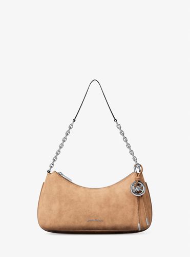 MK Pochette Nolita de taille moyenne en nubuck à chaîne - Michael Kors - MICHAEL Michael Kors - Modalova