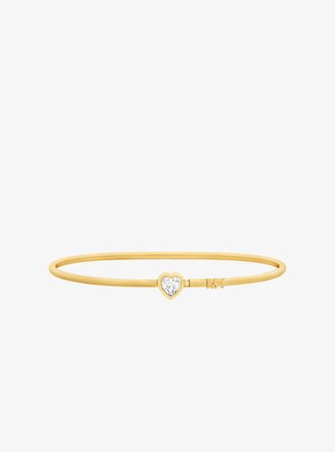 MK Bracelet rigide à cœur en pierre - Michael Kors - Modalova