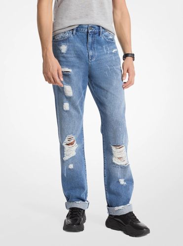 MK Jean Finn en denim délavé - Michael Kors - Michael Kors Mens - Modalova