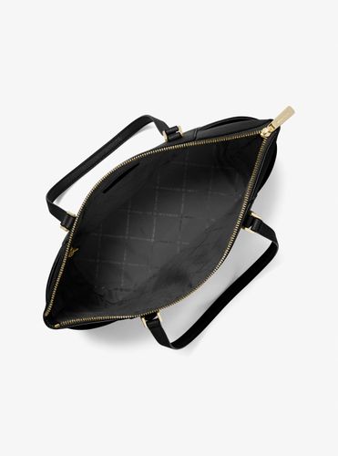 MK Grand cabas Charlotte en cuir saffiano avec glissière supérieure - Michael Kors - Michael Kors Outlet - Modalova