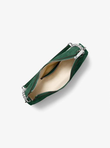 MK Pochette Nolita de taille moyenne en nubuck à chaîne - Michael Kors - MICHAEL Michael Kors - Modalova