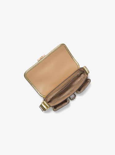 MK Très petit sac porté épaule Colby en cuir métallisé - Michael Kors - MICHAEL Michael Kors - Modalova