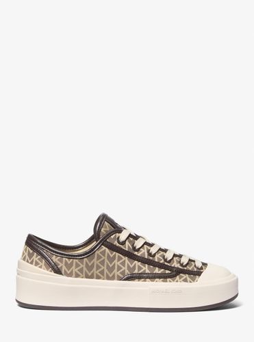 MK Basket Jude en jacquard à logo MK2000 - Michael Kors - MICHAEL Michael Kors - Modalova