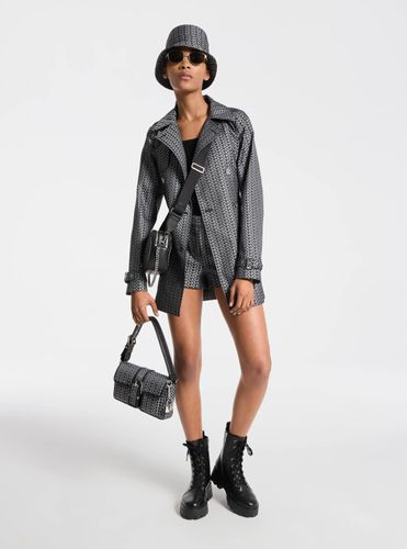 MK Trench en jacquard à logo MK2000 - Michael Kors - MICHAEL Michael Kors - Modalova