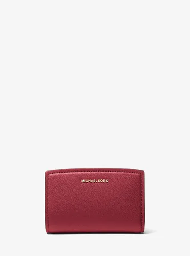 MK Portefeuille Bryant de taille moyenne en cuir grainé - Michael Kors - MICHAEL Michael Kors - Modalova